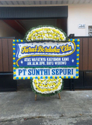 Papan Bunga Duka di Labuhan Rasoki